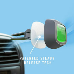 Febreze Car Air Freshener Vent Clip Berry & Bramble Scent, .06 oz. Car Vent Clip, 2 Count