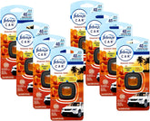 Febreze Odor Clear Car Vent Air Freshener Clip, Hawaiian Aloha 0.06 Fl.Oz - 8 Pack