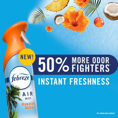 Febreze New & Improved Air Mist, Berry & Bramble Air Freshener, Home and Kitchen Essentials, Odor Fighting Room Spray (Pack of 6)