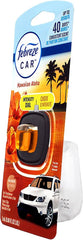 Febreze Odor Clear Car Vent Air Freshener Clip, Hawaiian Aloha 0.06 Fl.Oz - 8 Pack