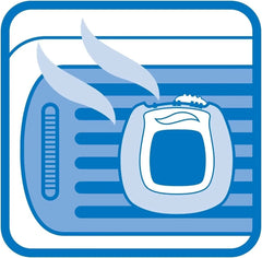 Febreze Car Vent Clip Air Freshener, Odor Eliminator for Strong Odors, Up to 30 Days Freshness, Laundry Fresh, 2 Packs